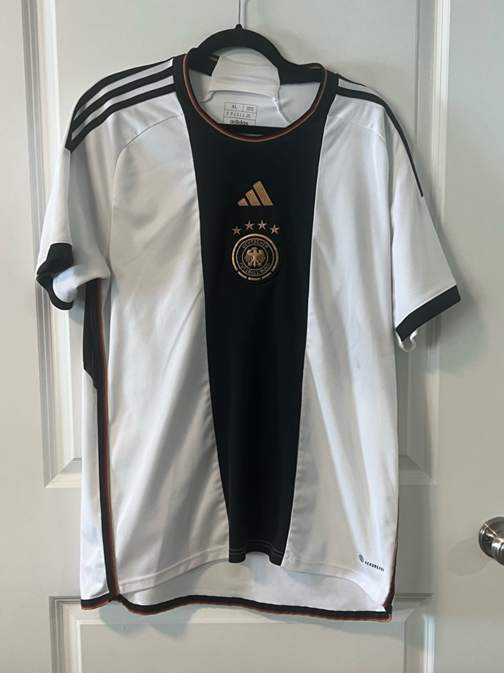 Adidas German Jersey Kit DEUTSCHER FUSSBALL Mens XL Soccer Futbol